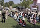 बूंदी पुलिस की 65 टीमों के 400 पुलिसकर्मियों का छापा, अलग-अलग जगह से 281 अपराधी पकड़े