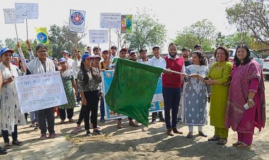 पोस्टर मेकिंग में कृतिका और रंगोली में अंजली रहे प्रथम, राष्ट्रीय गणित दिवस पर कार्यक्रम आयोजित।