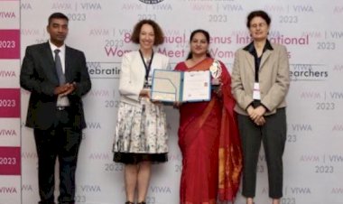 डा. नीलम हुड्डा आउटस्टैंडिंग वूमैन रिसर्चर इन इंगलिश लैंगवेज अवार्ड से सम्मानित।