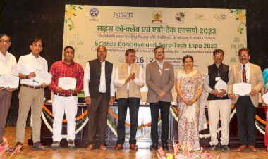 जीयू में दो दिवसीय साइंस कॉन्क्लेव और एग्रो- टेक एक्सपो संपन्न।