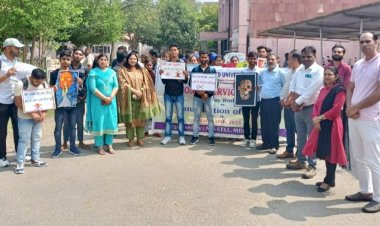 नशे से दूर रहने के लिए विद्यार्थियों को किया जागरूक।