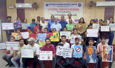 हिंदू कॉलेज के विद्यार्थियों ने लिया कार्यशाला में भाग।