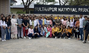 राष्ट्रीय उद्यान सुल्तापुर में विश्व वानिकी दिवस मनाया।