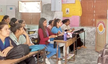 योग विज्ञान विभाग में विस्तार व्याख्यान आयोजित।