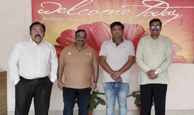 जॉयगांव पिकनिक पार्क की टीम ने आईएचटीएम में विजिट की।