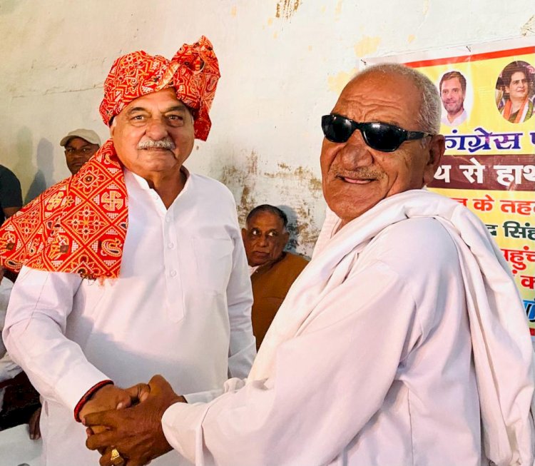 मौजूदा सरकार में किसान की सरसों से लेकर सब्जी, कर्मचारी से लेकर सरपंच सब पिट रहे हैः भूपेंद्र सिंह हुड्डा