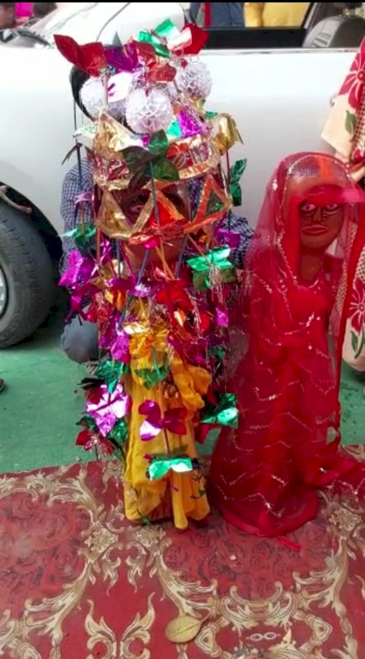 कुंआ बगिया की अनूठी शादी बनी चर्चा का विषय