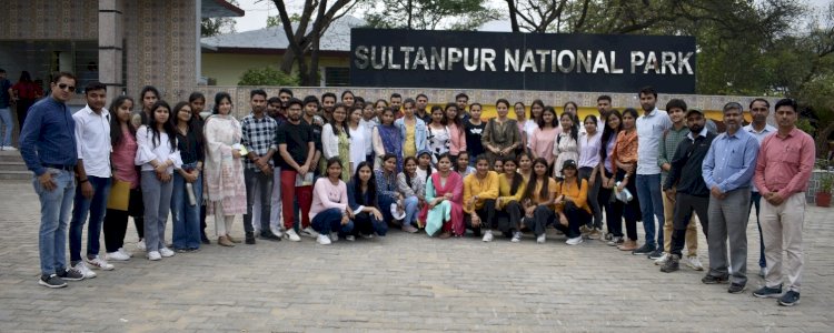 राष्ट्रीय उद्यान सुल्तापुर में विश्व वानिकी दिवस मनाया।