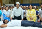 जलियांवाला बाग नरसंहार के शहीदों को श्रद्धांजलि देने के लिए महा रक्तदान शिविर में 300 यूनिट रक्त एकत्रित।