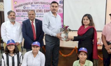 एमकेजेके में सात दिवसीय एनएसएस यूनिवर्सिटी लेवल शिविर संपन्न।