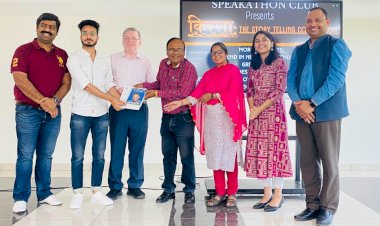 कहानी सुनाओ प्रतियोगिता में तुषार प्रथम, भावना द्वितीय तथा प्रिया तृतीय रही